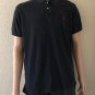 Polo Ralph Lauren Shirt Mens Sz XL Black Short Sleeve Custom Fit Red Logo