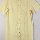 Orvis Yellow Button Down Casual Dress Shirt Women’s Size 10 Orvis Yellow Button Down Casual Dress Shirt Women’s Size 10