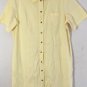 Orvis Yellow Button Down Casual Dress Shirt Women&acirc;��s Size 10
