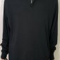 Polo Golf Ralph Lauren Menâs Long Sleeve Black 1/4 Zip Patch Elbow Shirt Sz L