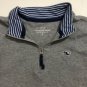Vineyard Vines Boys Gray Long Sleeve Pima Cotton 1/4 Zip Pullover Shirt Size S