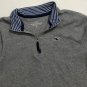 Vineyard Vines Boys Gray Long Sleeve Pima Cotton 1/4 Zip Pullover Shirt Size S
