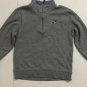 Vineyard Vines Boys Gray Long Sleeve Pima Cotton 1/4 Zip Pullover Shirt Size S