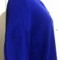 Polo Ralph Lauren Menâs Sz Large 100% Lambs Wool Blue V-neck Pullover Sweater