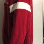Polo Jean Co. Ralph Lauren Mens 1/2 Zip Pullover Sweatshirt Red Sz L Vintage