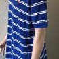 Polo Ralph Lauren Mens Polo size XL Blue White Stripe short Sleeve Shirt