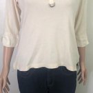 Lauren Ralph Lauren Womens 3/4 Sleeve Helen Knit Top Shirt RLL Logo Sz Petite L Lauren Ralph Lauren Womens 3/4 Sleeve Helen Knit Top Shirt RLL Logo Sz Petite L
