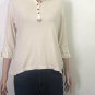 Lauren Ralph Lauren Womens 3/4 Sleeve Helen Knit Top Shirt RLL Logo Sz Petite L
