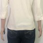 Lauren Ralph Lauren Womens 3/4 Sleeve Helen Knit Top Shirt RLL Logo Sz Petite L