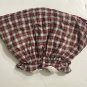 Ralph Lauren  Red Green White Plaid Peter Pan Smocked Dress Baby Girls Sz 6M