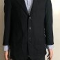 Ermenelgildo Zegna Mens 100% Wool Blazer Jacket Black Size L
