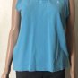 Ralph Lauren Sport Women Blue Sleeveless Polo Shirt Sz Small