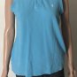 Ralph Lauren Sport Women Blue Sleeveless Polo Shirt Sz Small