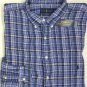 Polo Ralph Lauren Men's Button Down L/S Plaid Linen Shirt Blue Size XLT Tall NWT