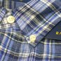 Polo Ralph Lauren Men's Button Down L/S Plaid Linen Shirt Blue Size XLT Tall NWT