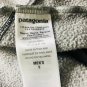 Patagonia Mens S Full Zip Fleece Hooded Jacket Gray