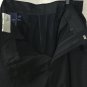 NWT Stafford Essential Classic Fit Year Around Flat Front Mens Black Pant Sz 40