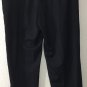 NWT Stafford Essential Classic Fit Year Around Flat Front Mens Black Pant Sz 40