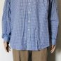 Ralph Lauren Men's Long Sleeves Button-Up Blue & White Check Shirt Sz 2XL