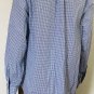 Ralph Lauren Men's Long Sleeves Button-Up Blue & White Check Shirt Sz 2XL