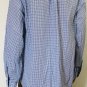 Ralph Lauren Men's Long Sleeves Button-Up Blue & White Check Shirt Sz 2XL