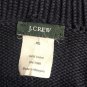 J. Crew Women's Double Breasted Sweater Blue Cotton Blazer Sz XS