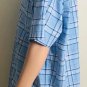 Cremieux Classic Mens 2XL Short Sleeve Plaid Button Up Oxford Shirt