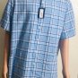 Cremieux Classic Mens 2XL Short Sleeve Plaid Button Up Oxford Shirt