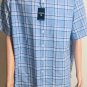 Cremieux Classic Mens 2XL Short Sleeve Plaid Button Up Oxford Shirt
