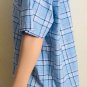 Cremieux Classic Mens 2XL Short Sleeve Plaid Button Up Oxford Shirt