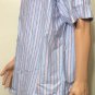 Daniel Cremieux Mens Button Down Short Sleeve Oxford Stripe Classic Shirt Sz 2XL