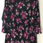 Lauren Ralph Lauren Women's Floral Print Drawstring Waist Multicolor Dress Sz L