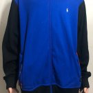 Polo Ralph Lauren Performance Mens Full Zip Color Block Track Jacket Sz 2XL Polo Ralph Lauren Performance Mens Full Zip Color Block Track Jacket Sz 2XL