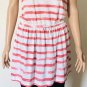 POLO RALPH LAUREN Girls White & Pink Tie & dye S/S Jersey Tee Dress Sz (L) 12-14