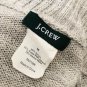 J crew womens long sleeves Acrylic Blend Button Front Cardigan Gray Sweatshirt
