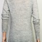 J crew womens long sleeves Acrylic Blend Button Front Cardigan Gray Sweatshirt
