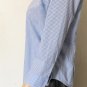 Lauren Ralph Lauren Womens Button Up 3/4 Sleeve Blue White Check Shirt Sz P/S