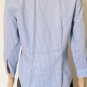 Lauren Ralph Lauren Womens Button Up 3/4 Sleeve Blue White Check Shirt Sz P/S