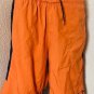 Nike Mens Swim Trunks Size L Orange/Black