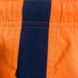 Nike Mens Swim Trunks Size L Orange/Black