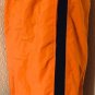 Nike Mens Swim Trunks Size L Orange/Black