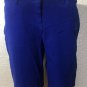 Chico's Womens Bermuda Shorts Size 0 Petite Chinos Cotton Blend Blue
