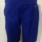 Chico's Womens Bermuda Shorts Size 0 Petite Chinos Cotton Blend Blue