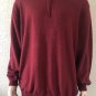 Brooks Brothers Extra Fine Italian Merino Wool Sweater Red Mens size 2XL