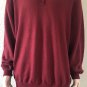 Brooks Brothers Extra Fine Italian Merino Wool Sweater Red Mens size 2XL