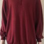 Brooks Brothers Extra Fine Italian Merino Wool Sweater Red Mens size 2XL