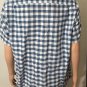 Cremieux 38 Mens Short Sleeve Plaid Casual Shirt Size XL