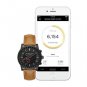 MICHAEL KORS Scout Black-Tone Leather Hybrid Smartwatch MKT4024