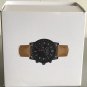 MICHAEL KORS Scout Black-Tone Leather Hybrid Smartwatch MKT4024