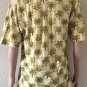 TOMMY BAHAM An Original Mens Polo Short Sleeve Shirt Palm Trees Pattern Size M